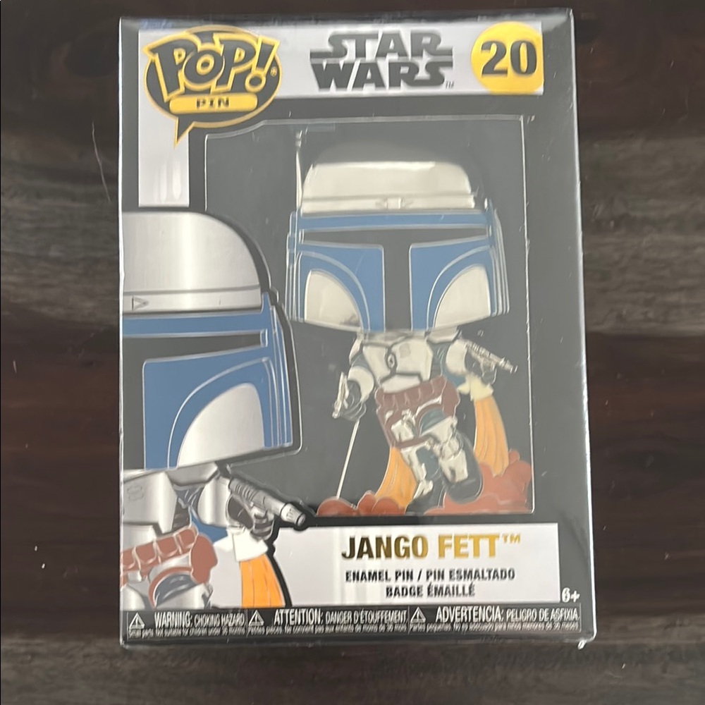 Star Wars Jango Fett Pop! Pin #20
